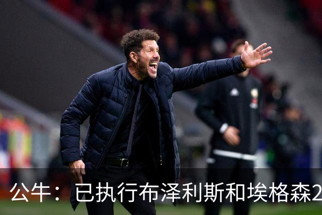 公牛：已执行布泽利斯&埃格森27-28赛季的球队选项